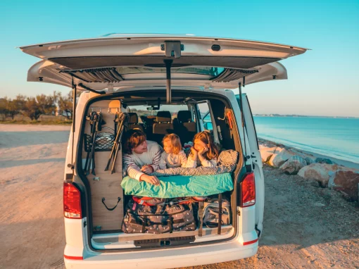 voyage en van avec des enfants Travel Camper